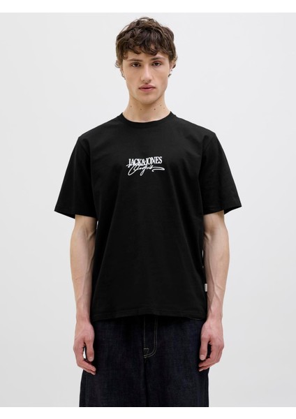 Joralmerıa Brandıng Tee Ss Crew Neck Black