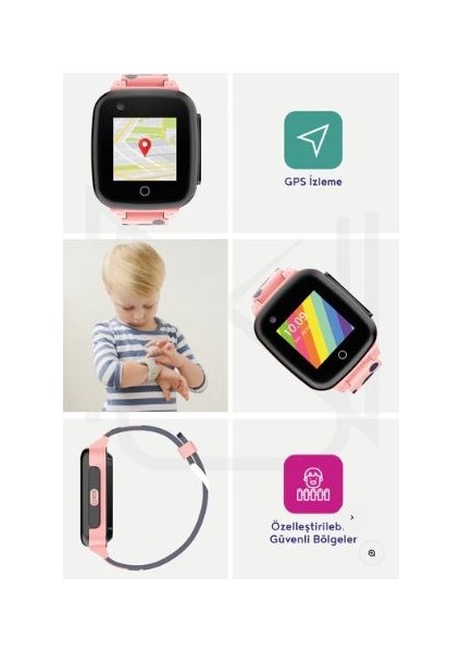 Mobile S25 Akıllı Çocuk Saati - Gps Takipli, Görüntülü Görüşmeli ve Su Geçirmez Akıllı Saat