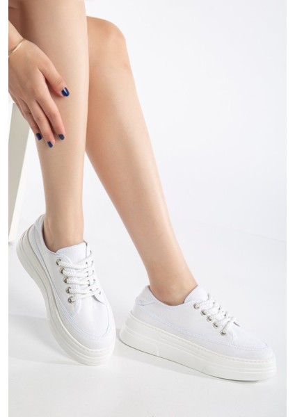 Angel Keten Kadın Yüksek Taban Sneaker indirimleri