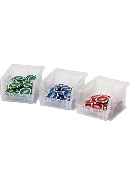 30210 Akrobins Plastik-Saklama Kabı Için, El Işçiliği ve Cihazlar Için, 6'lı Paket, 08212SCLAR fiyatları