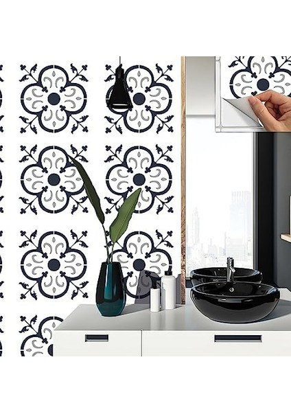 Kendinden Yapışkanlı Solo Fas Desenli Pvc Karo 30X30 cm (56 Adet / 5 M²)