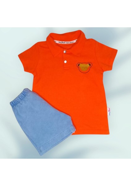 Erkek Bebek Lakost Alt Üst Takım