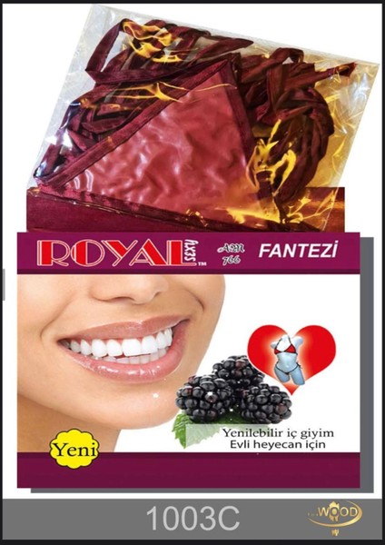Kadın Meyve Aromalı Yemek Seti