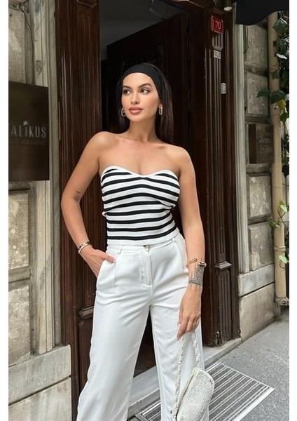 Mathilde Straplez Crop Top 3271-01