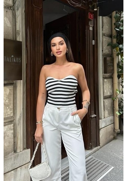 Mathilde Straplez Crop Top 3271-01