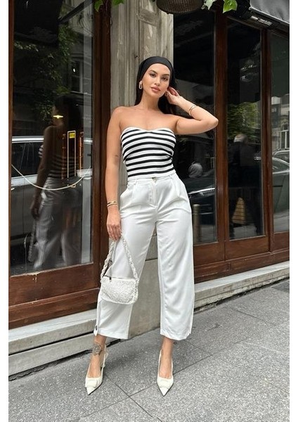 Mathilde Straplez Crop Top 3271-01