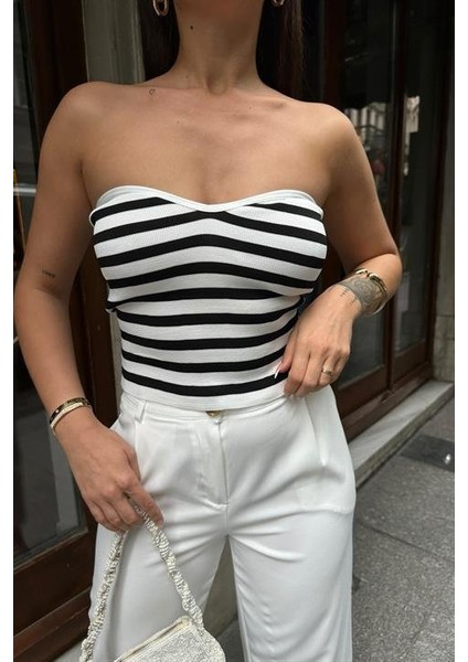 Mathilde Straplez Crop Top 3271-01