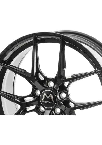 Motec Mcr4 Ultimate Gloss Black 8,5X19 5X112 ET30 Ø65.5 Takım Jant (4 Adet)