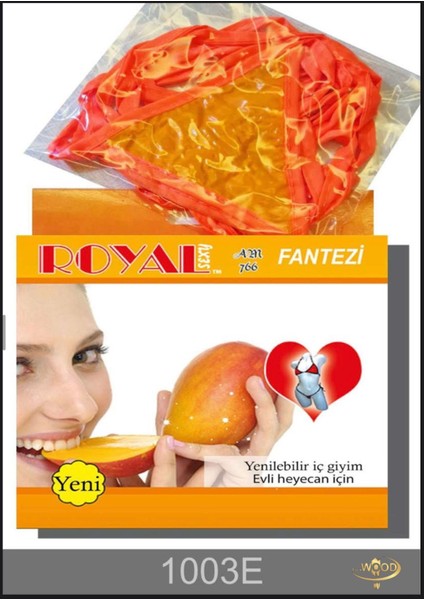 Kadın Meyve Aromalı Yemek Seti