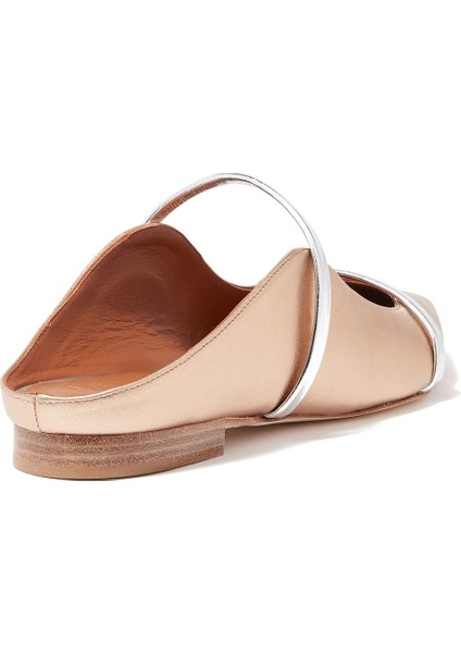Maureen Metalik Düz Mules - Şık ve Rahat fiyatları