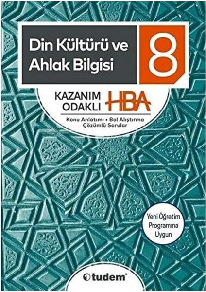 - 8. Sınıf Din Kültürü ve Ahlak Bilgisi Kazanım Odaklı Hba
