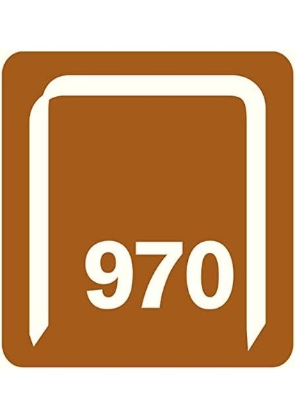 Zımba Teli Tip 970, 8 mm Zımba, 1.120 Adet, Black & Decker El ve Elektrikli Zımba Makineleri Için Düz Tel Kıskaçlar