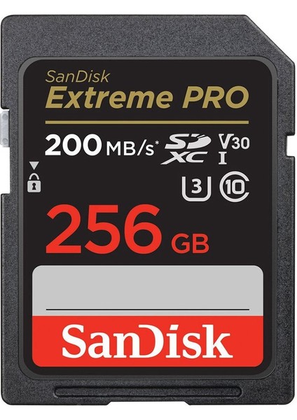 Extreme Pro 256GB 200MB/S Sdxc Hafıza Kartı fiyatları