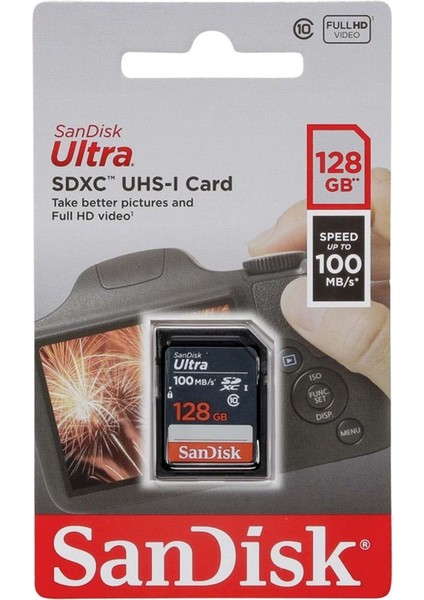 Ultra 128GB 100MB/S Sdxc Hafıza Kartı