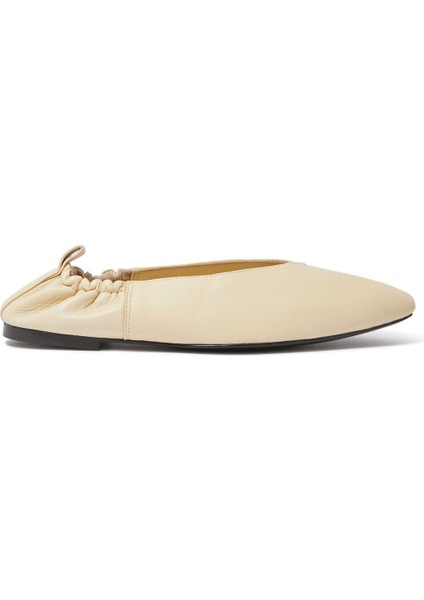 Brie Düz Balerin Ayakkabıları - Krem