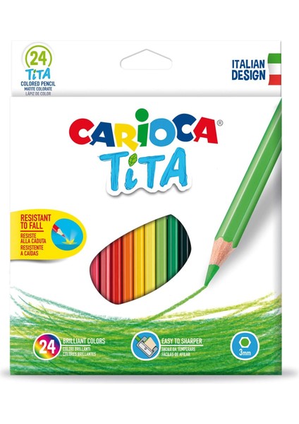 Tita Kuru Boya Kalemi 24'lü