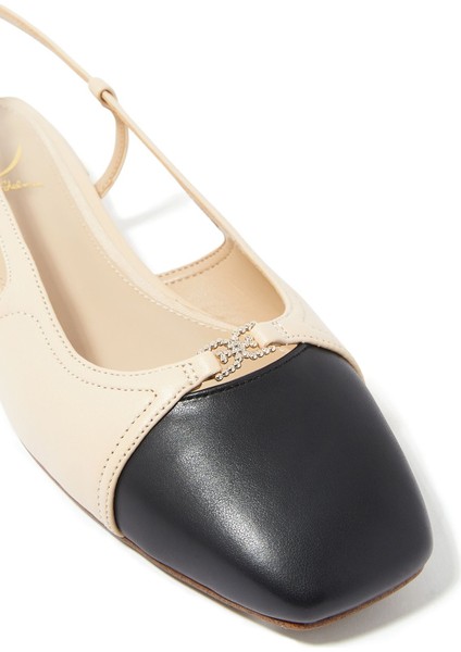 Kara Slingback Düz Ayakkabılar fırsatları