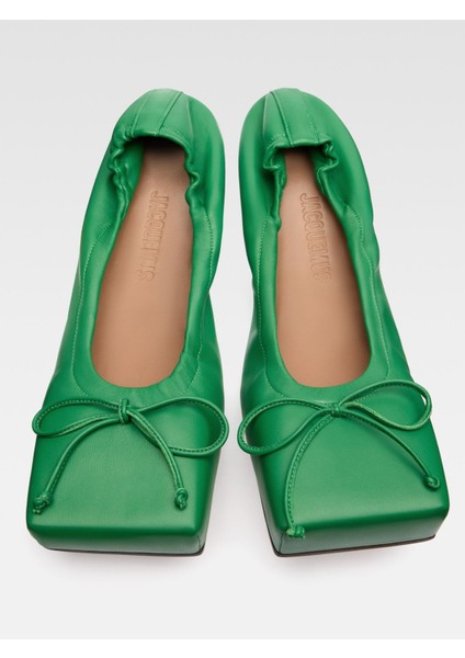 Yeşil Renk Ballet Babet modelleri