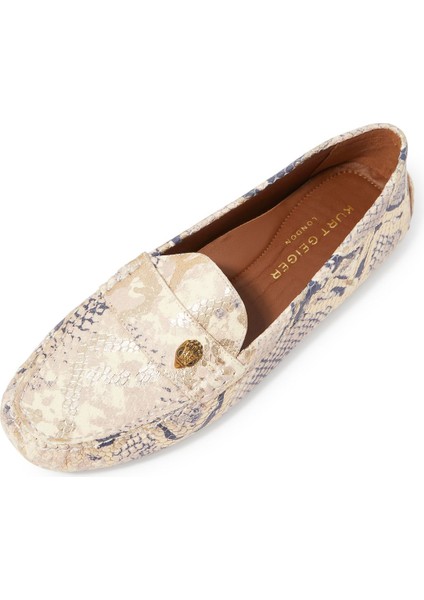 Yılan Desenli Eagle Loafer Ayakkabılar indirimleri