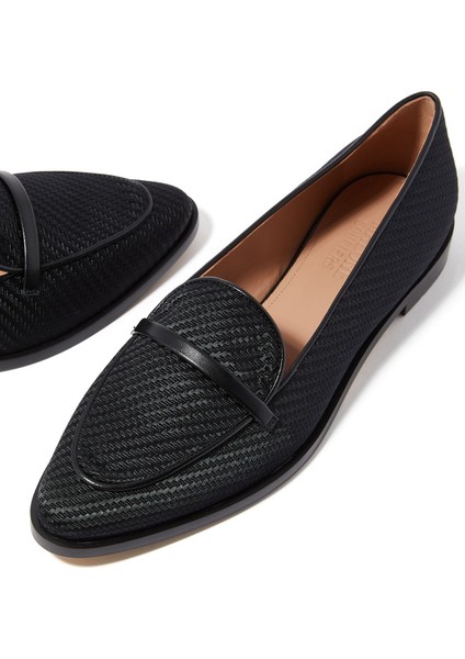 Şık Uzun Badem Burunlu Loafer Ayakkabılar indirimleri