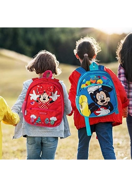 60323MINN Minnie Mouse Sırt Çantası | 7 L | Çocuklar, Okullar, Tatiller ve Daha Fazlası Için | Resmi Ürünü, Pembe