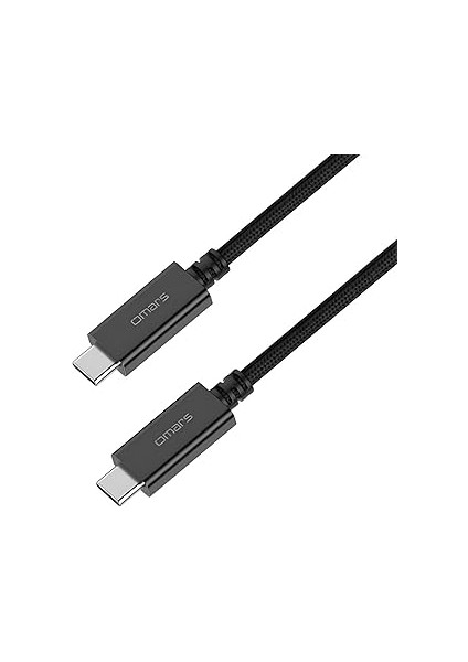 Omars USB 3.1 Type-C 3A Hızlı Şarj ve Data Kablosu - Dayanıklı Tasarım, 5 Gbps Veri Aktarımı
