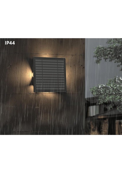 Altamura Güneş Enerjili Duvar Lambası, Yukarı ve Aşağı Dış Aydınlatma, Güneş Enerjili Bahçe Lambası indirimleri