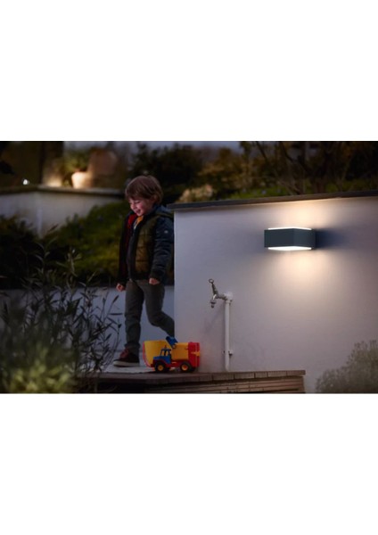 Mygarden LED Dış Mekan Duvar Işığı Hedgehog, Antrasit, E27 Soket, Şık Tasarım fiyatları