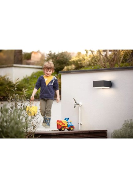 Mygarden LED Dış Mekan Duvar Işığı Hedgehog, Antrasit, E27 Soket, Şık Tasarım modelleri