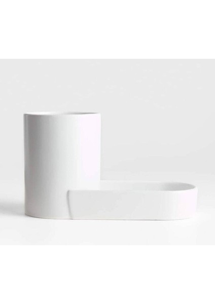 Chet Beyaz Seramik Lavabo Rafı, Minimalist ve Modern Tasarım fiyatları