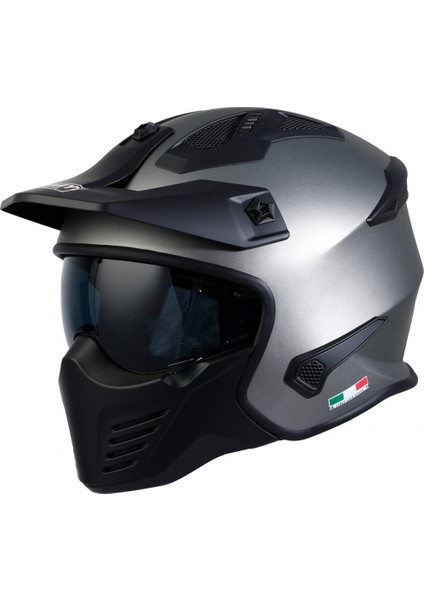 SW726X Modüler Kask Tokyo Mat Tıtanıum