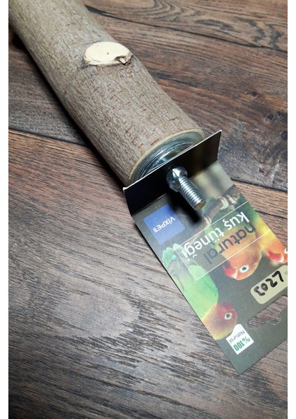 Venty 19.5 cm Doğal ve Kalın Papağan Kafesi Tüneği | Macaw, Kakadu Papağanları Için Ideal Seçim - L203 Modeli fırsatları