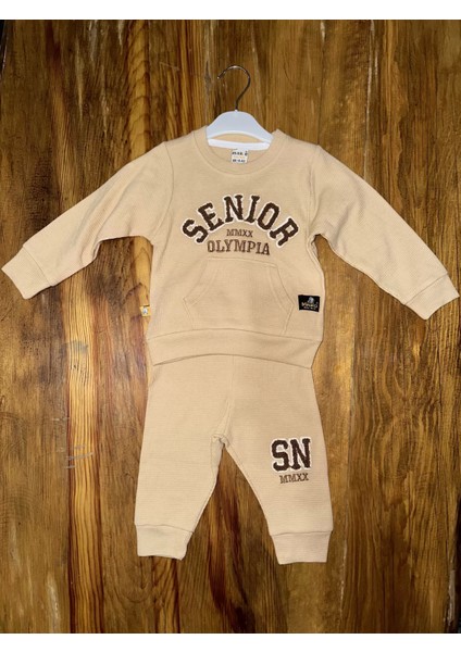 6-24 Aylık Kanguru Cep Senıor Takım Sütlükahve