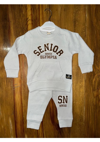 6-24 Aylık Kanguru Cep Senıor Takım Gri