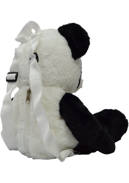 Hayvan Şeklinde Peluş Çantalar 25X40 cm Panda modelleri