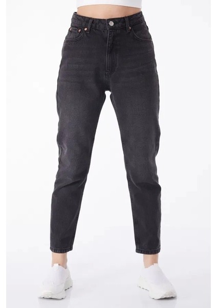 Slimfit Mom Jeans Pantolon