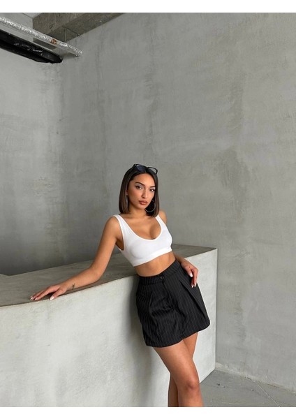 Çizgili Şort Etek fırsatları