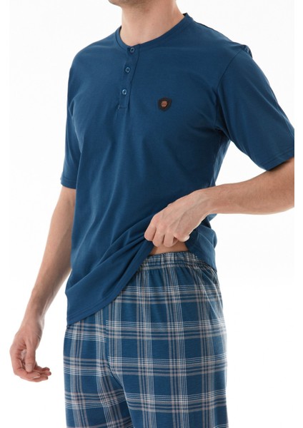 Ekose Desenli Pijama Takımı