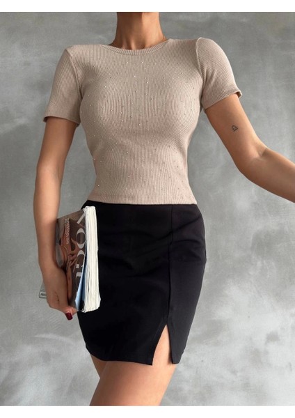 Taş Baskılı Kaş Korse Bluz fırsatları