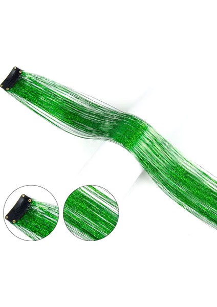 Klipsli Hair Tinsel Saç Simi / HTK16