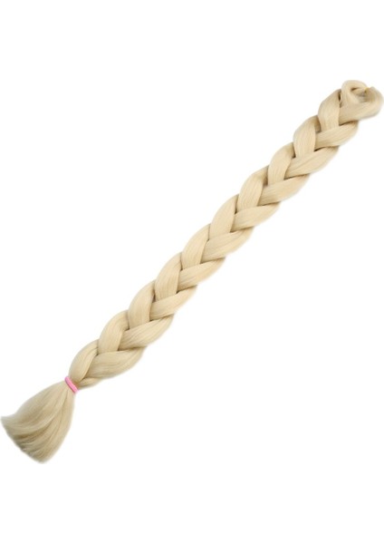Sentetik Örgülük Saç 100 gr / Platin