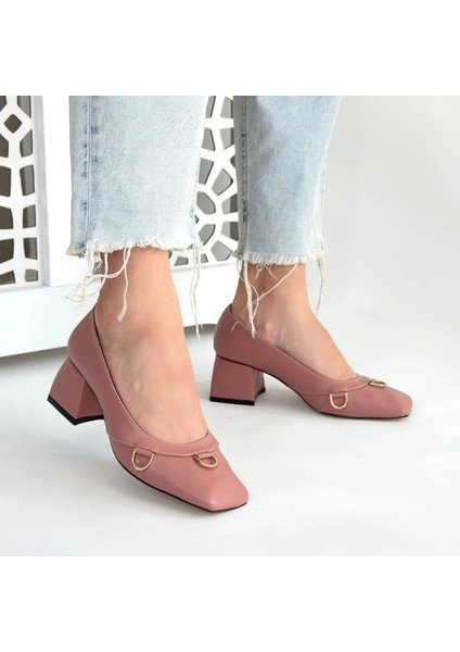 Cande Pudra Cilt Topuklu Ayakkabı fırsatları