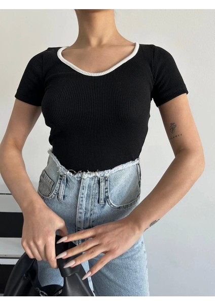 V Yaka Biyeli Bluz fırsatları