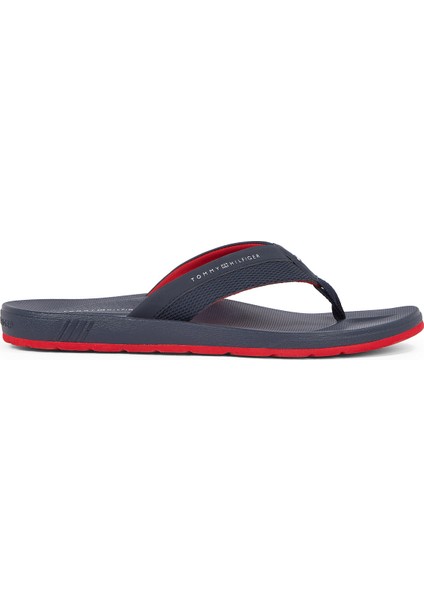 Lacivert Erkek Plaj Terliği Molded Hılfıger Beach Sandal