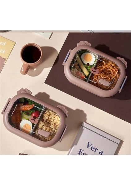 Bölmeli Paslanmaz Çelik Yemek Kutusu