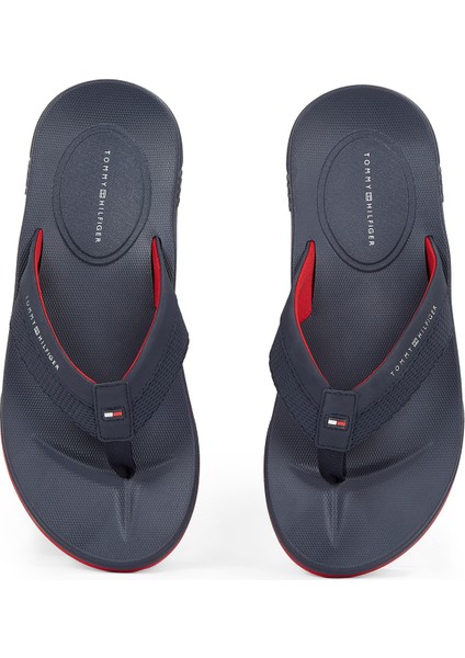 Lacivert Erkek Plaj Terliği Molded Hılfıger Beach Sandal fırsatları