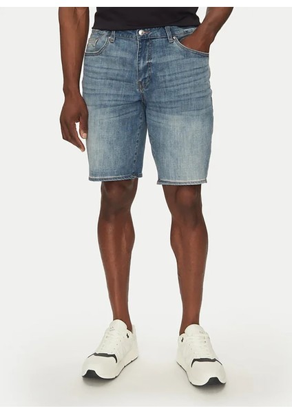 Denim Şort, 30, Renksiz
