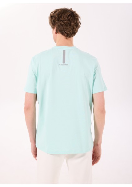 D5SM-TST3709 Mint Bisiklet Yaka Relaxed Baskılı Erkek T-Shirt indirimleri