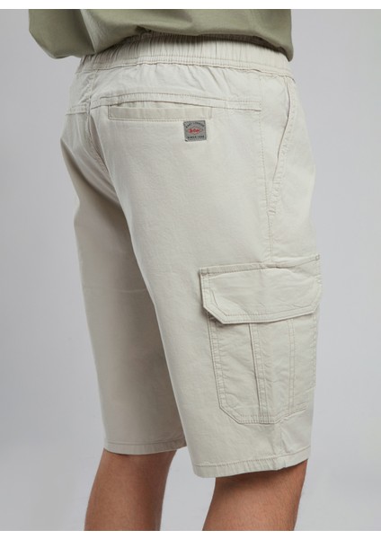 Regular Fit Bej Erkek Şort 252 Lcm 221018 Joan Bej