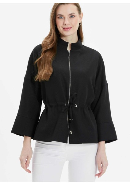Standart Siyah Kadın Ceket 25YSL1463